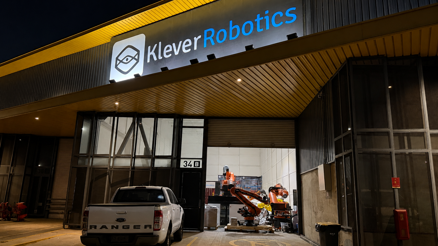 Fachada de la oficina central de Klever Robotics